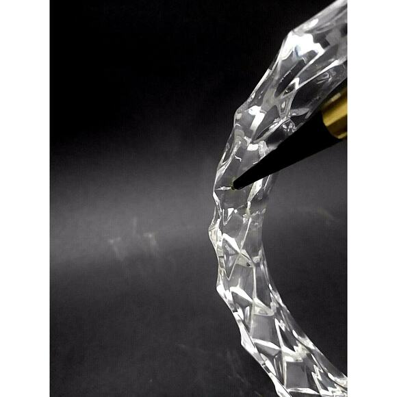 Hofbauer Byrdes Crystal Basket With Etched Birds - Picture 7 of 9